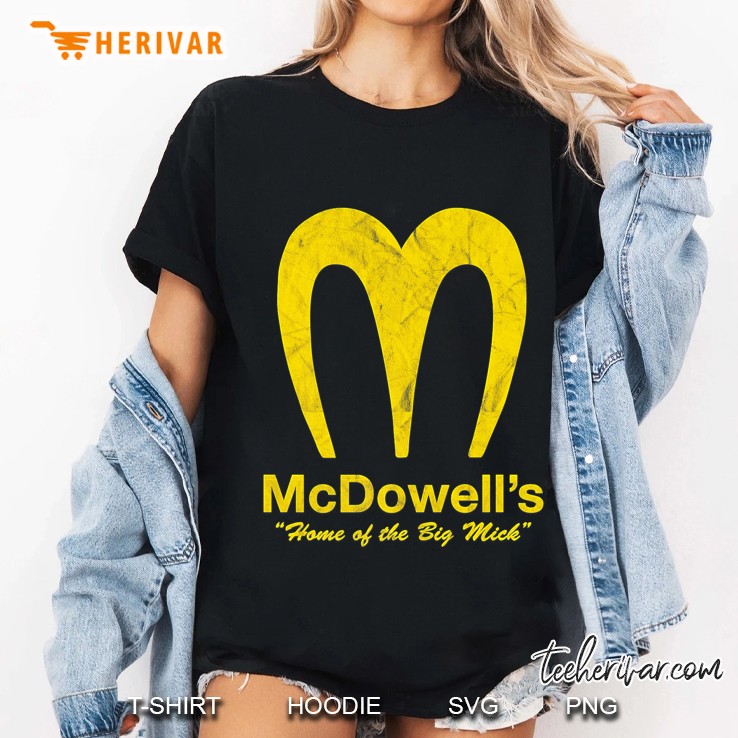 Mcdowell's Is Coming To America Funny Premium Hoodie