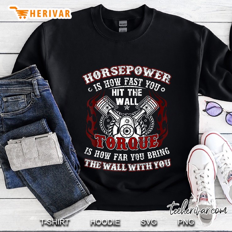 Mechanic Funny Horsepower Torque Gift Men