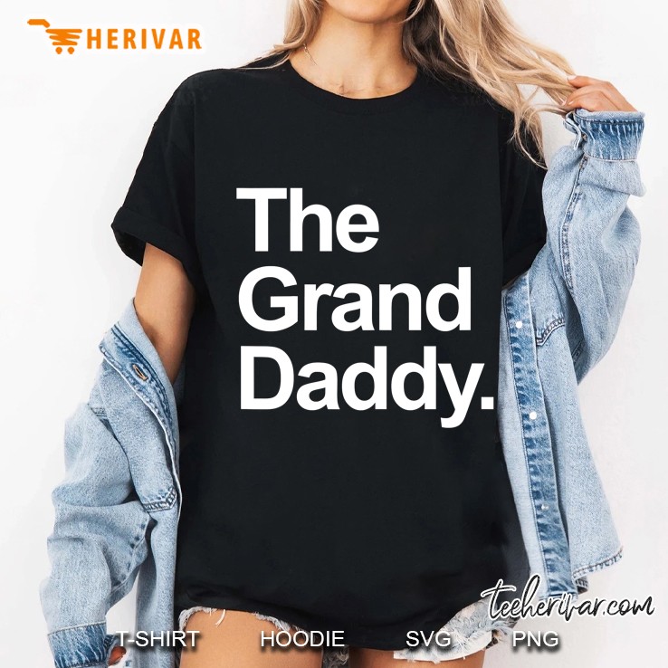 Mens The Granddaddy - Cute Cool Funny Family Matching Shirt Ladies Tee