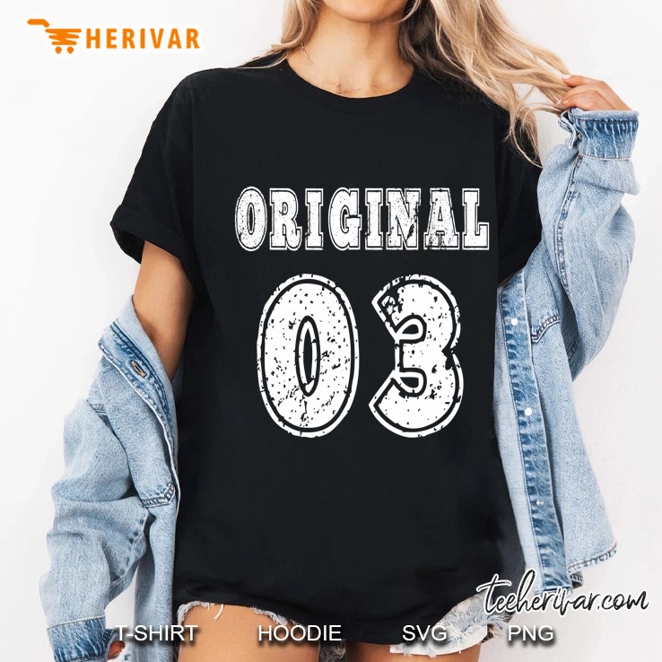 Original 2003 Birthday Ladies Tee