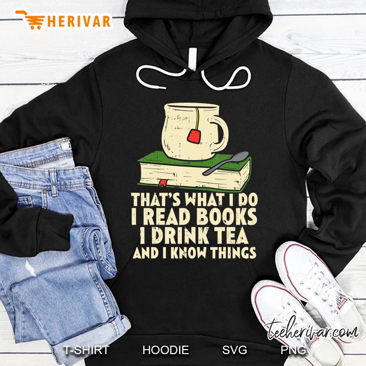 Read Books Drink Tea Know Things Funny Librarian Reader Mugs