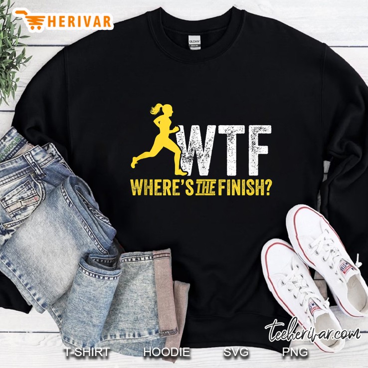 Running Shirt Wtf Where