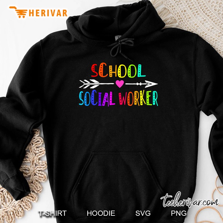 School Social Work New Design Hoodie