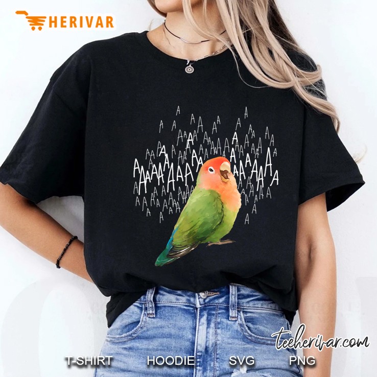 Screaming Lovebird (Green Peachfaced) Hoodie