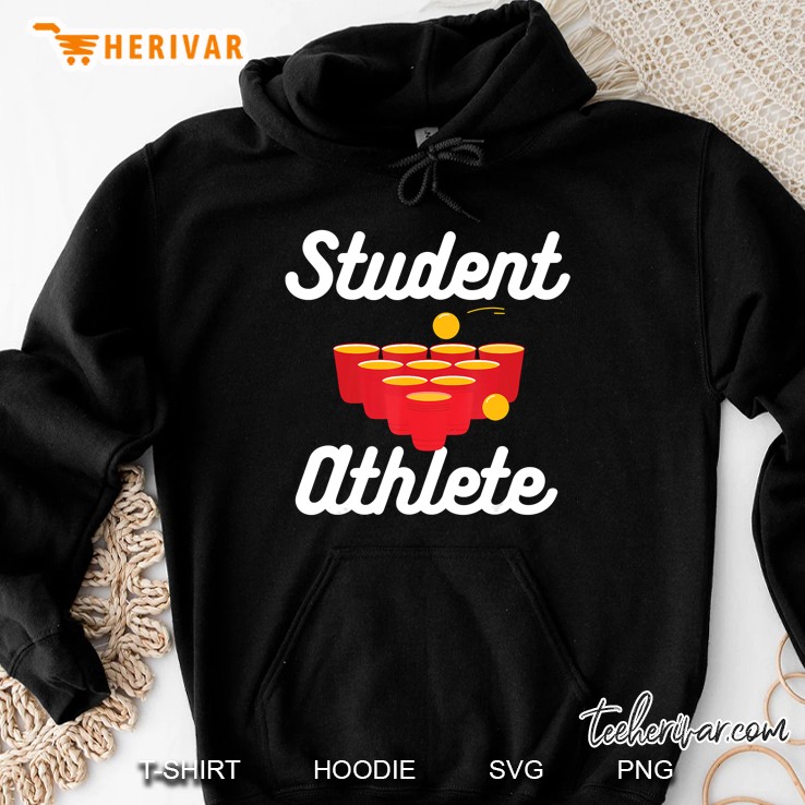Student Athlete Beer Pong Champion Tee For Students Hoodie