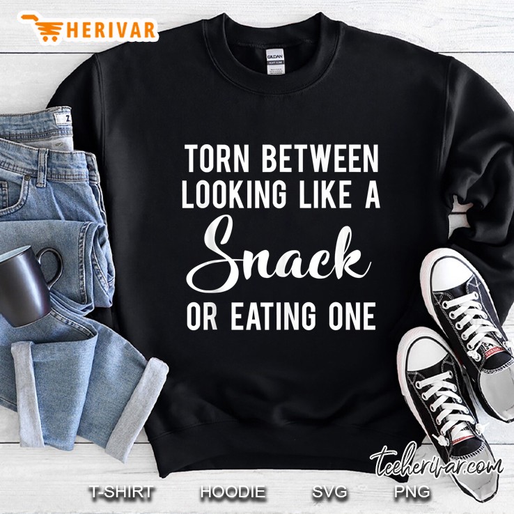 Torn Between Looking Like A Snack Or Eating One Workout Sweatshirt
