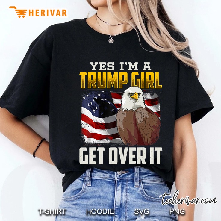 Trump Girl Shirts For Women 2020 American President Election Hoodie