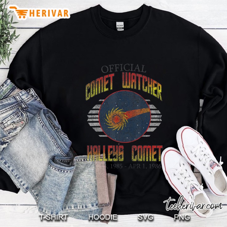 Vintage Official Comet Watcher Halley