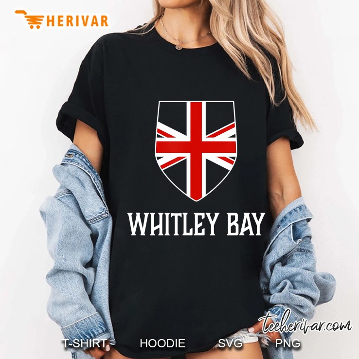 Whitley Bay, England - British Union Jack Uk Ladies Tee