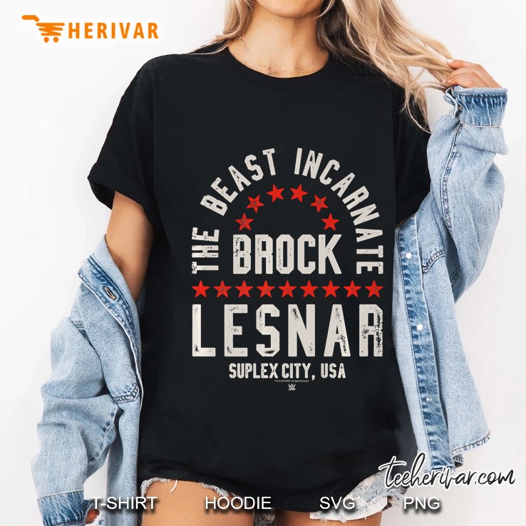 Wwe The Beast Incarnate Brock Lesnar Fight Hoodie