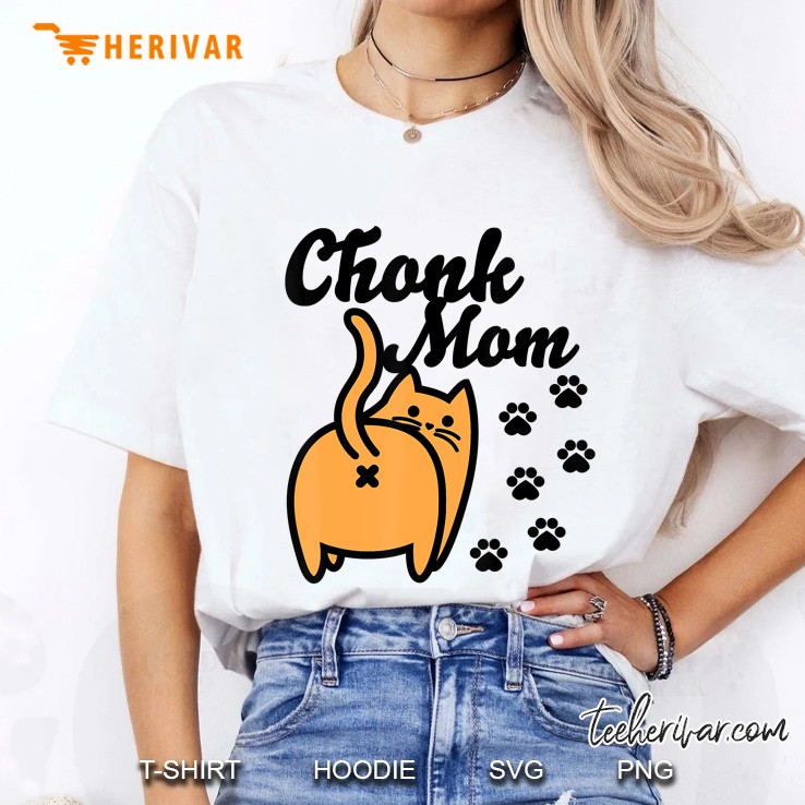 Chonk Cat Mom Ladies Tee
