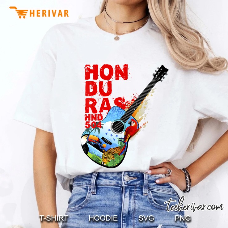 Honduras 504 Guitarra Catracha Ladies Tee