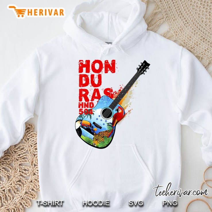 Honduras 504 Guitarra Catracha Hoodie