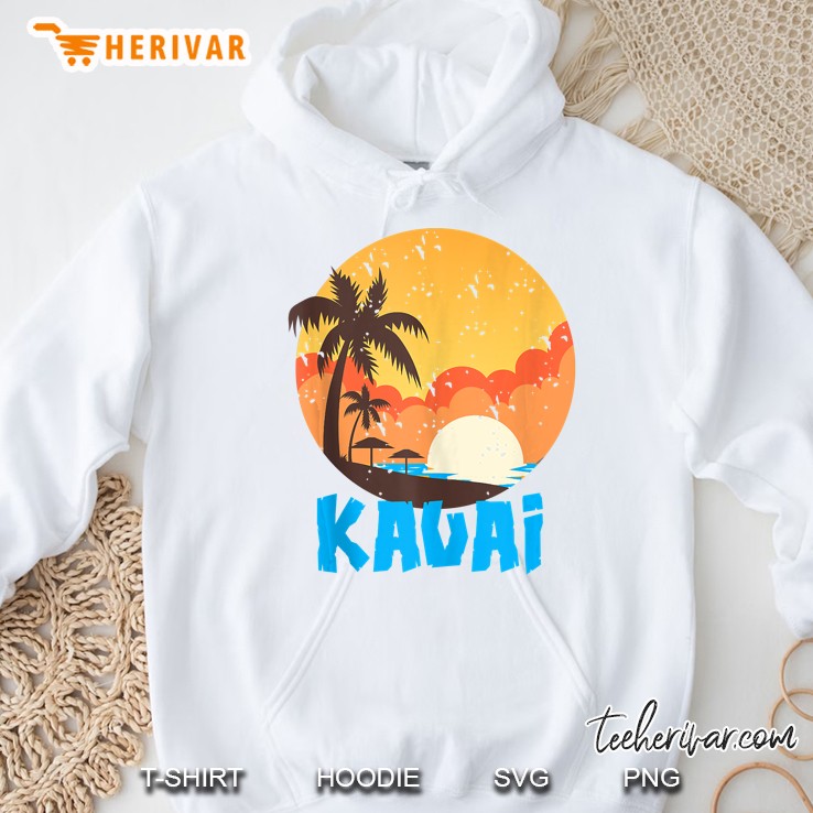 Kauai Art Vintage Stylish Island Of Kauai Art Gift Hoodie