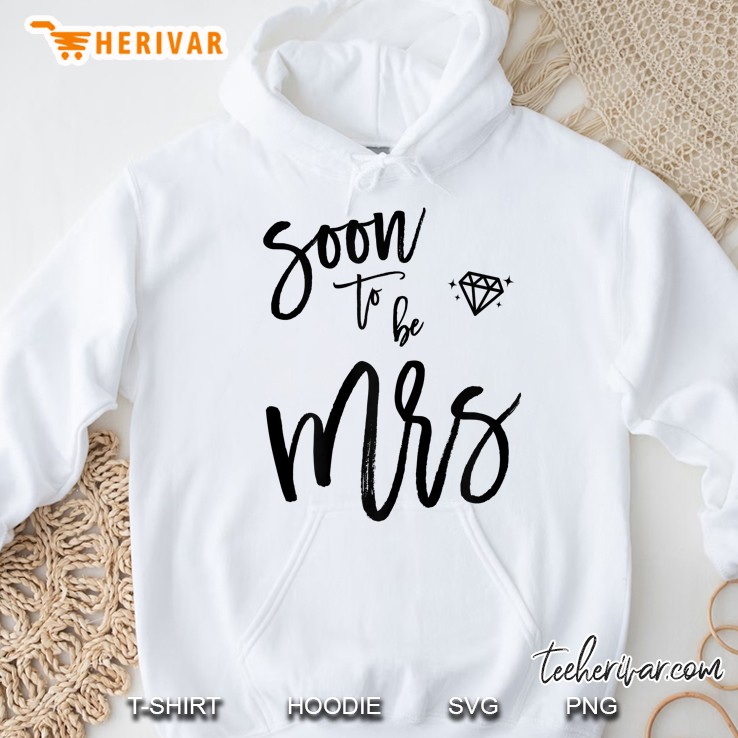 Womens Bachelorette Party Shirts Soon To Be Mrs Cute Hoodie