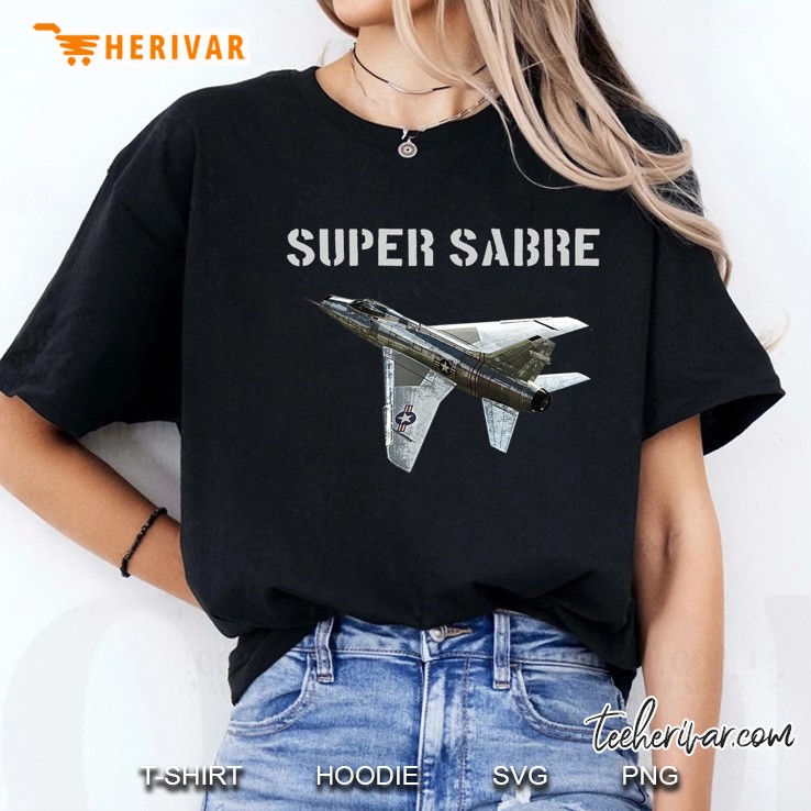 F-100 Super Sabre Jet Fighter Plane Gift Hoodie