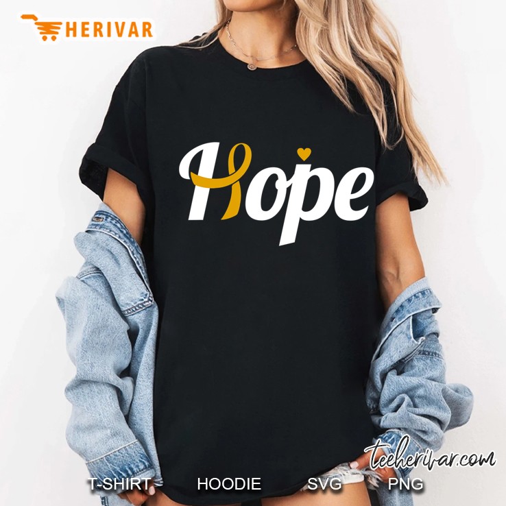 Hope - Childhood Cancer Suppor For Childhood Cancer Hoodie