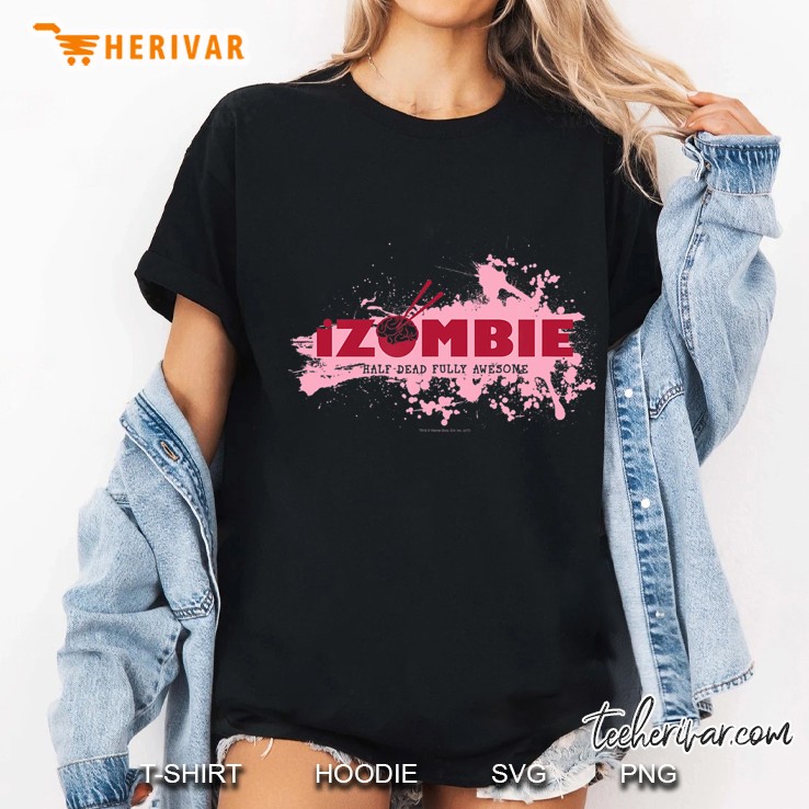 Izombie Splatter Logo Ladies Tee