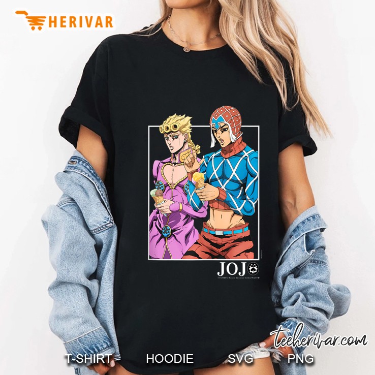 Jojo's Bizarre Adventure Enjoying Ice Cream Tank Top Hoodie