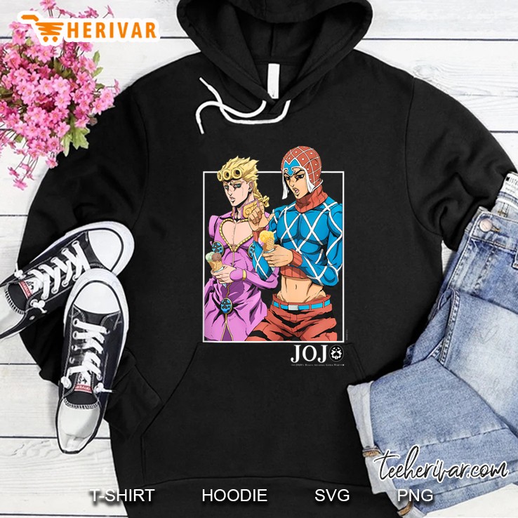 Jojo's Bizarre Adventure Enjoying Ice Cream Tank Top Mugs