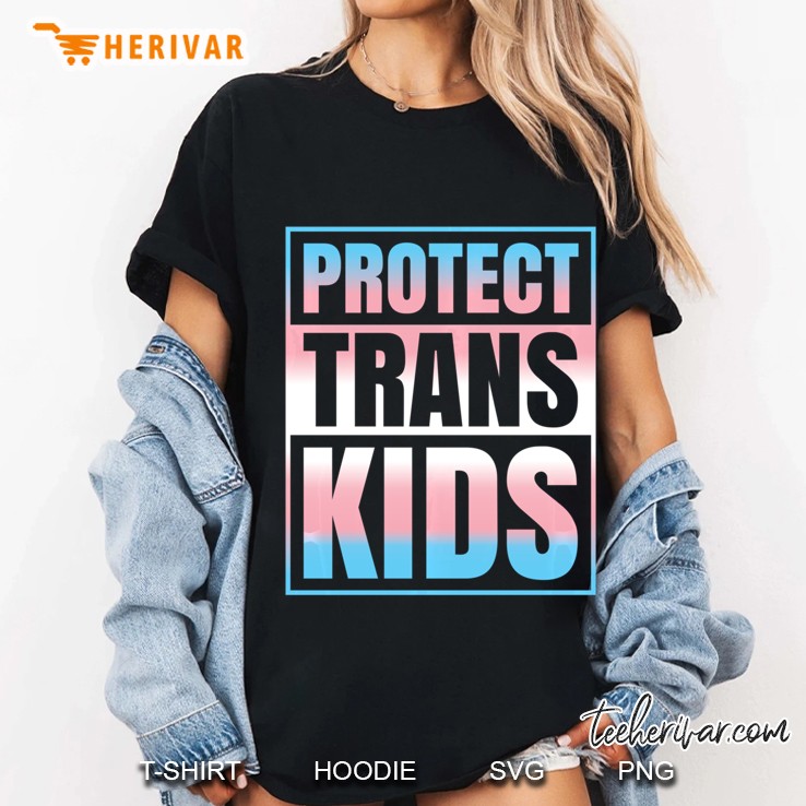 Protect Trans Kids Transgender Pronouns Matter Lgbtq Gender Pullover Hoodie