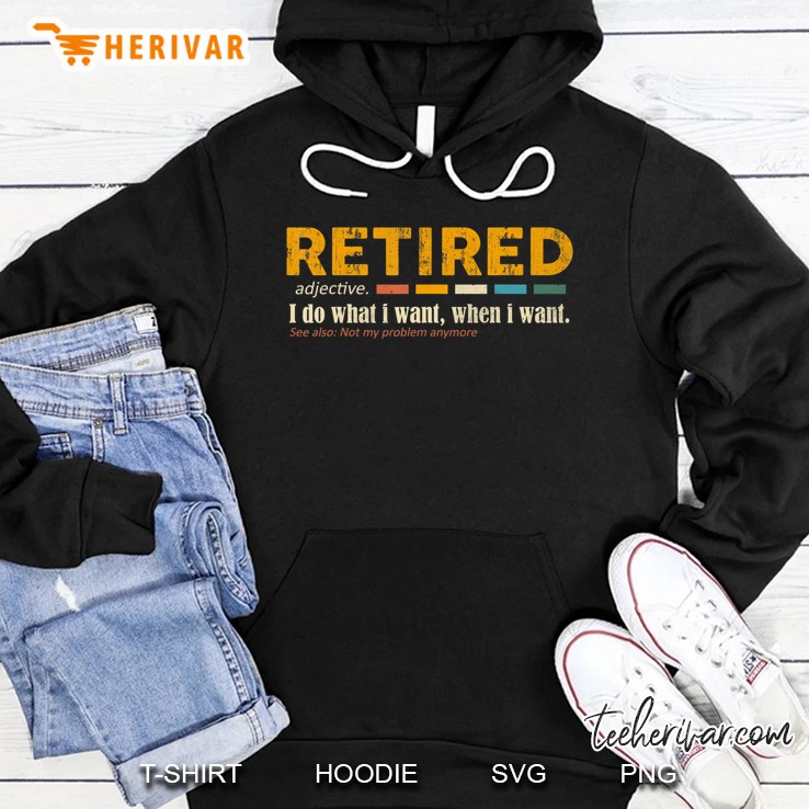 Retired Definition - Funny Retirement Gift Retired Adjective Mugs