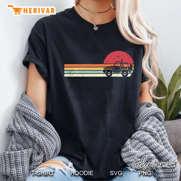 Retro Off Road, 4X4 Ver2 Hoodie