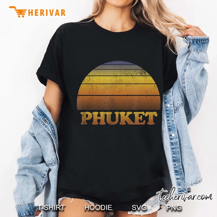 Retro Phuket Thailand Hoodie