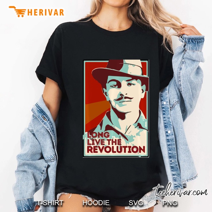 Shaheed Bhagat Singh Revolution Ladies Tee