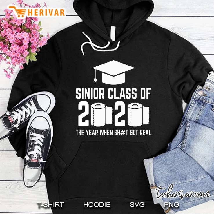 Sinior Class Of 2020 The Year When Shit Got Real Graduating Mugs