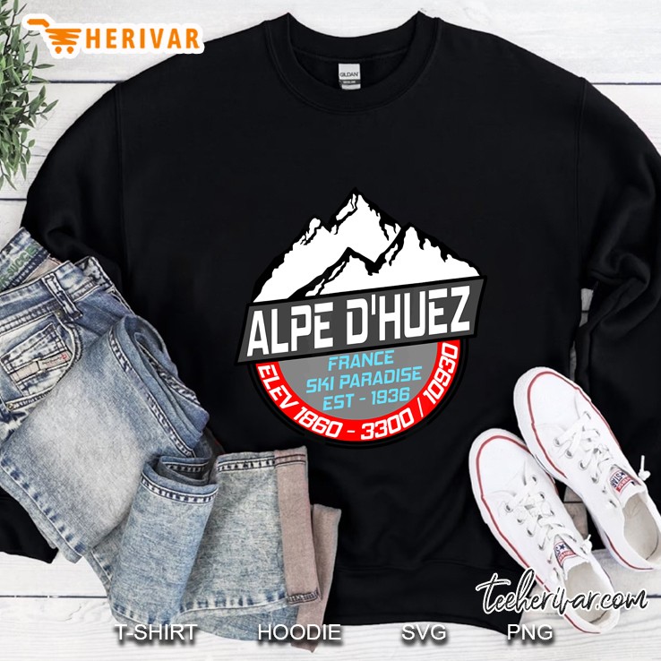 Ski Alpe D'huez France Skiing Paradise Mugs