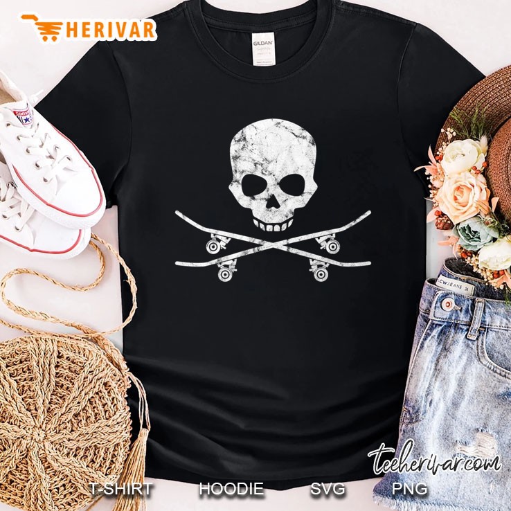 Skull & Skateboard Skate Shirt