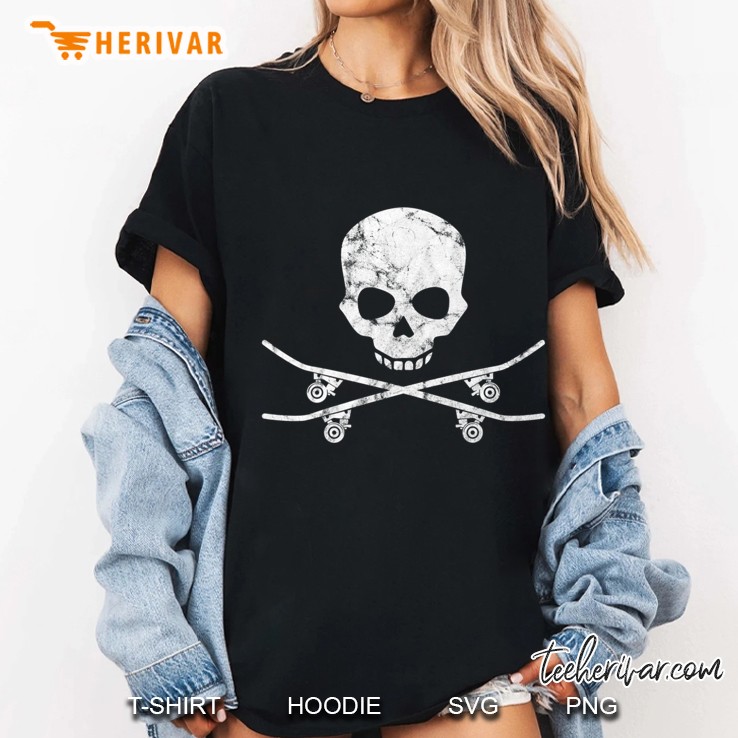 Skull & Skateboard Skate Hoodie