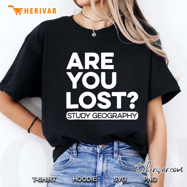 Study Geography School Class Subject Funny Ladies Tee