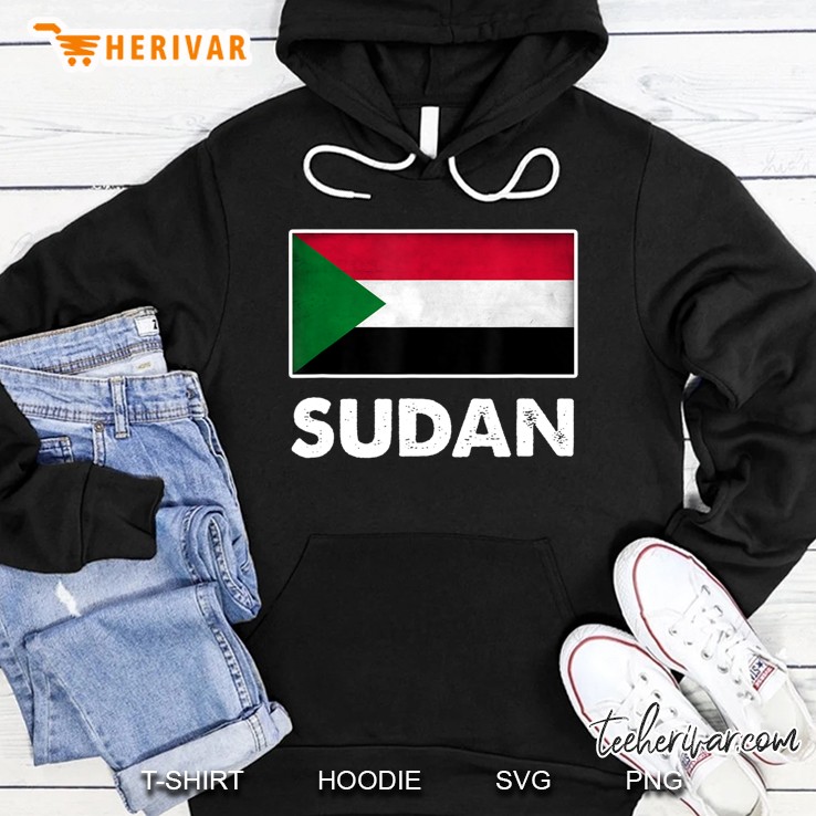 Sudan Shirt Sudanese Flag Hoodie