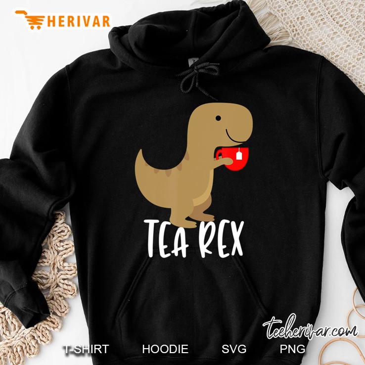 Tea Rex Tshirt Funny Cute Tyrannosaurus Dino Mugs