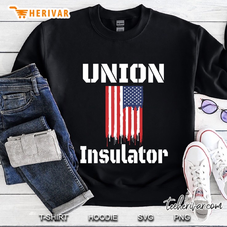 Union Insulator Gift Union Worker Usa American Flag Mugs