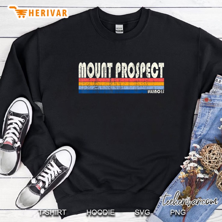 Vintage 70S 80S Style Mount Prospect Il Sweatshirt