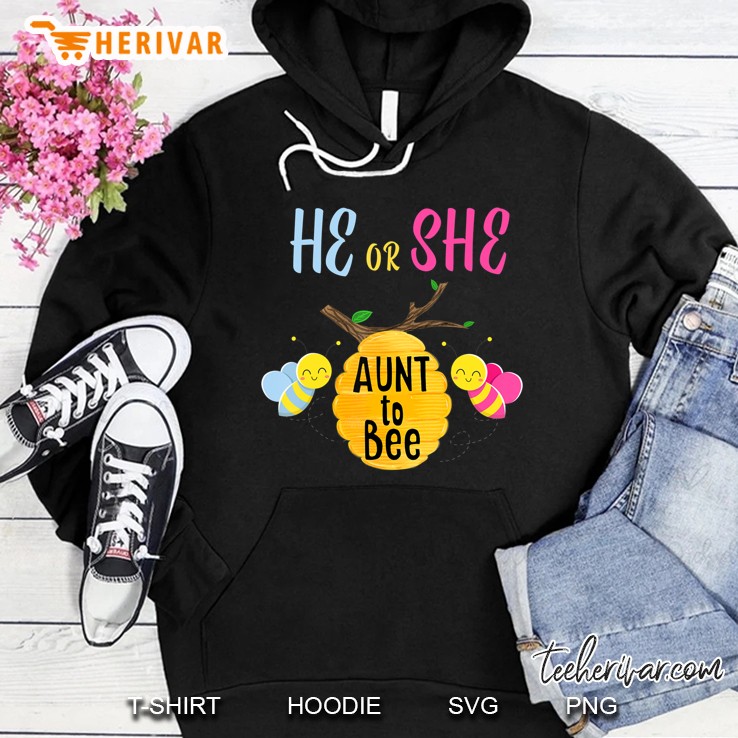 Who Will It Bee He Or She Aunt To Bee Shirt Gender Reveal Mugs