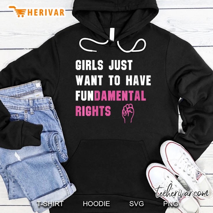 Womens Girls Just Want To Have Fundamental Rights Funny S Mugs