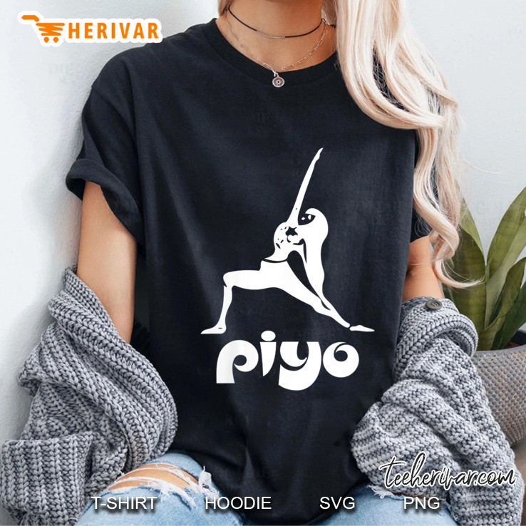 Womens Piyo Apparel Beautiful Piyo Stretch Apparel Ladies Tee