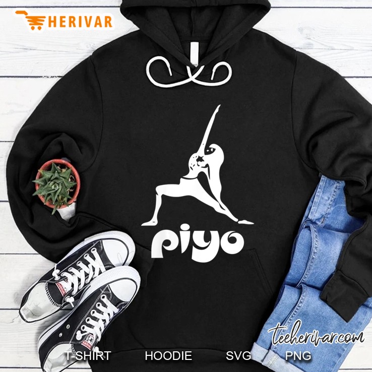 Womens Piyo Apparel Beautiful Piyo Stretch Apparel Hoodie