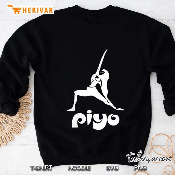 Womens Piyo Apparel Beautiful Piyo Stretch Apparel Sweatshirt