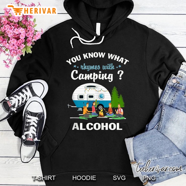 You Know What Rhymes With Camping Alcohol Camping Lover Mugs