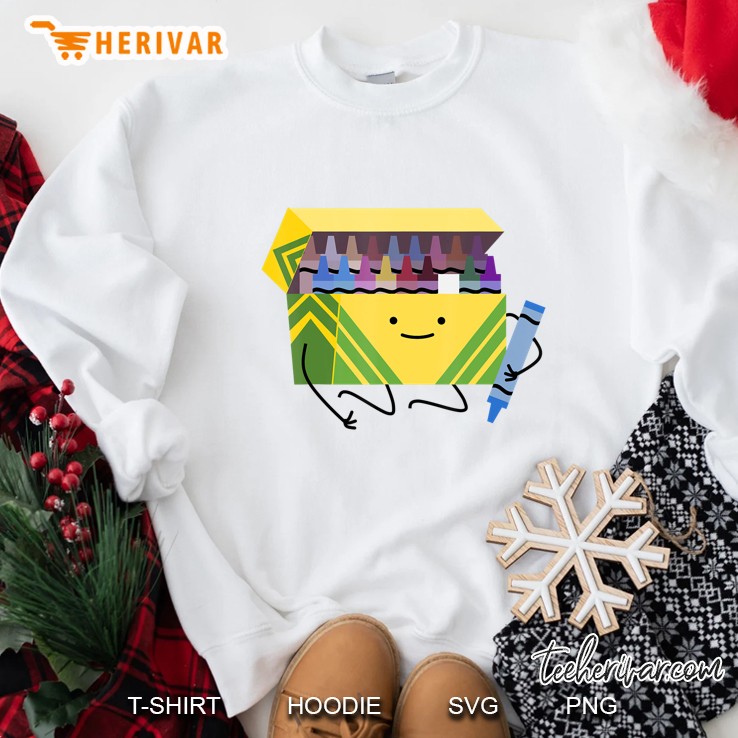 Funny Good Boys Crayon Box Smile Teacher Sweatshirt