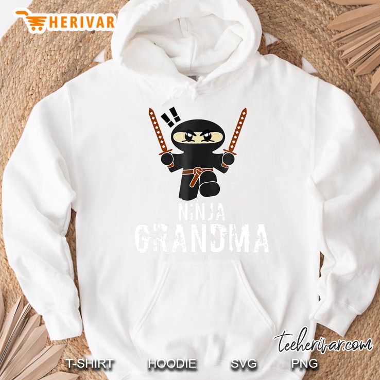 Grandma Ninja Grandma Grandparent Hoodie