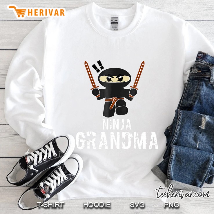 Grandma Ninja Grandma Grandparent Sweatshirt