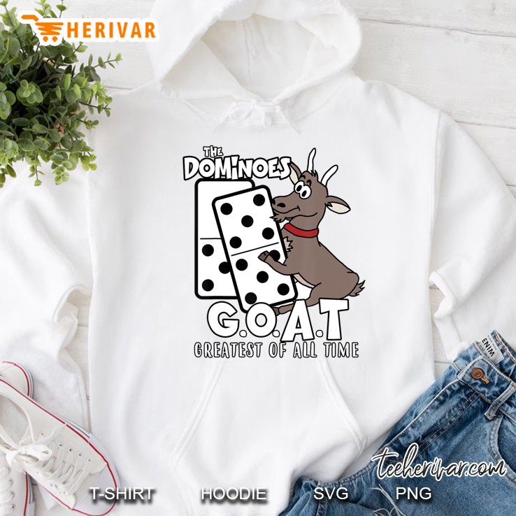 The Dominoes Sport Greatest Of All Time Player Hoodie