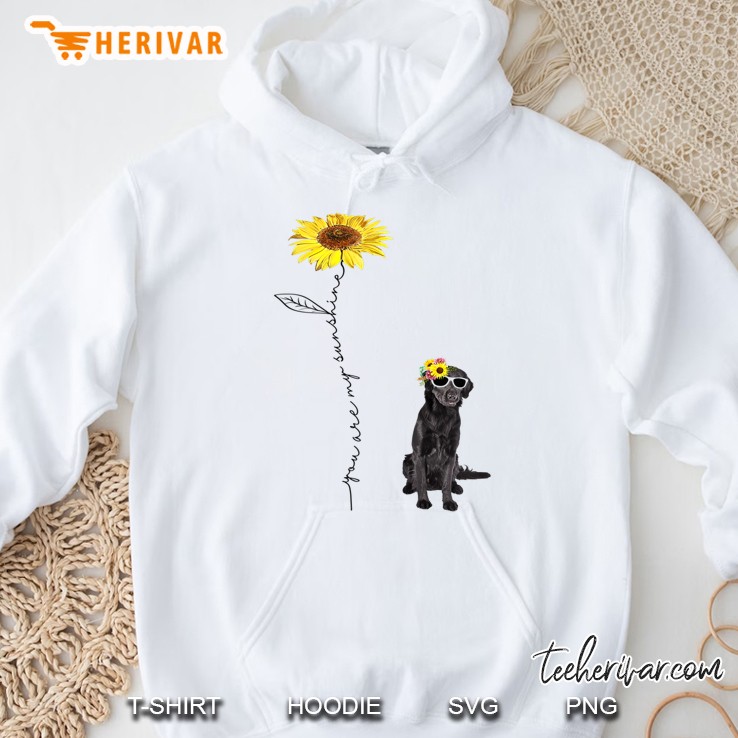 You Are My Sunshine Flat-Coated Retriever , Sunflower Mugs