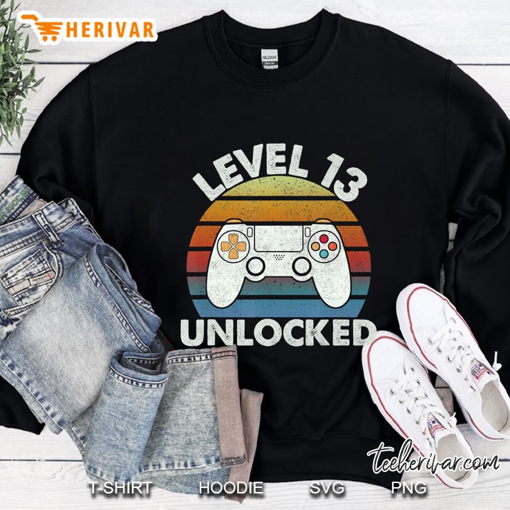 13Th Birthday Level 13 Unlocked Retro Gaming For Boys Girls Mugs